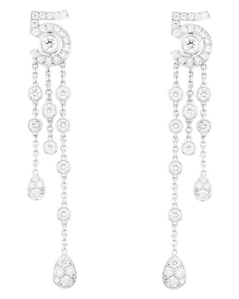 diamond rain chanel|chanel extrait earrings.